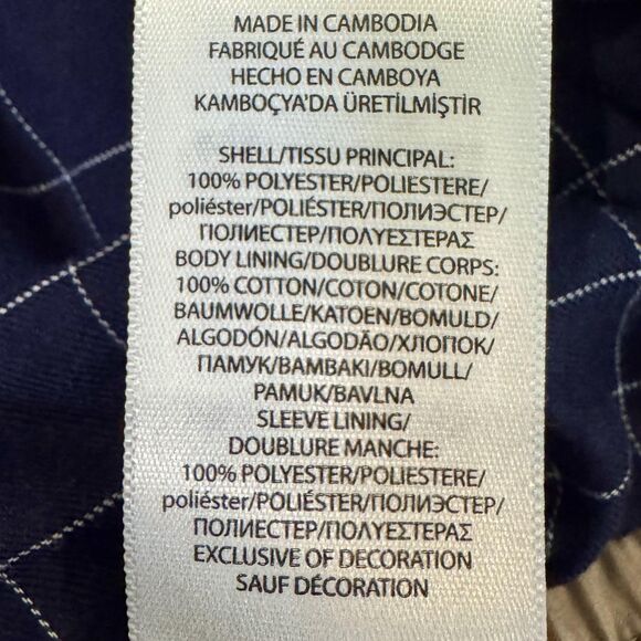 Polo Ralph Lauren Harrington Jacket Mens XXL Khaki Beige Full Zip Up Pony Logo - Picture 11 of 12